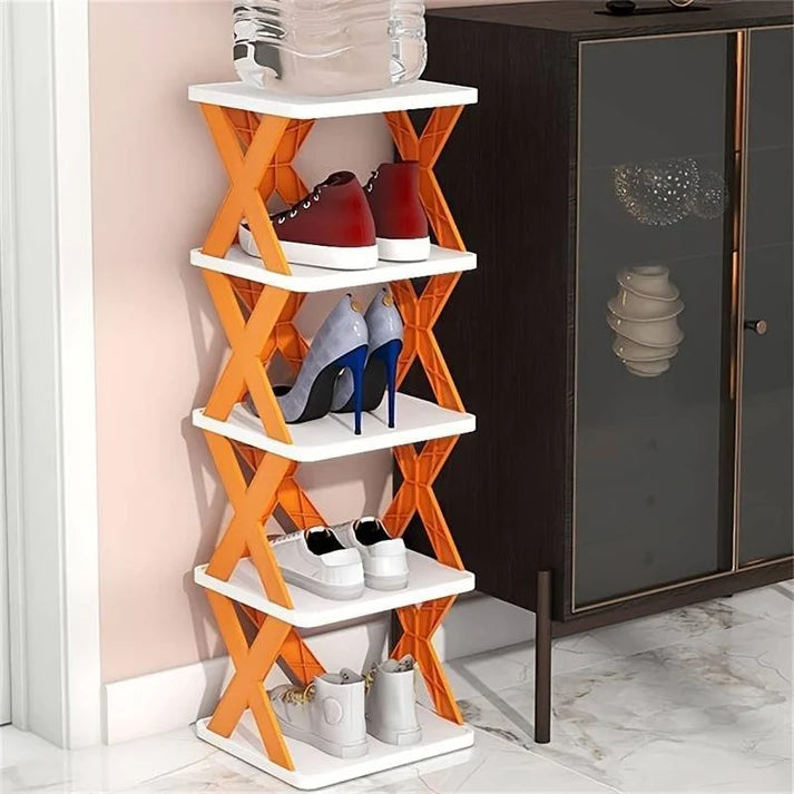 Sleek, Sturdy DIY 5-Layer Shoe Rack – Space-Saving, Waterproof & Easy Assembly for Just ₹399!