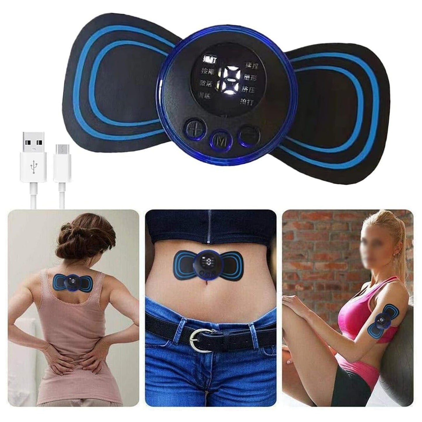 Neck Zen Pro β Mini EMS Massager for Deep Relaxation & Pain Relief- Flat 50% OFF
