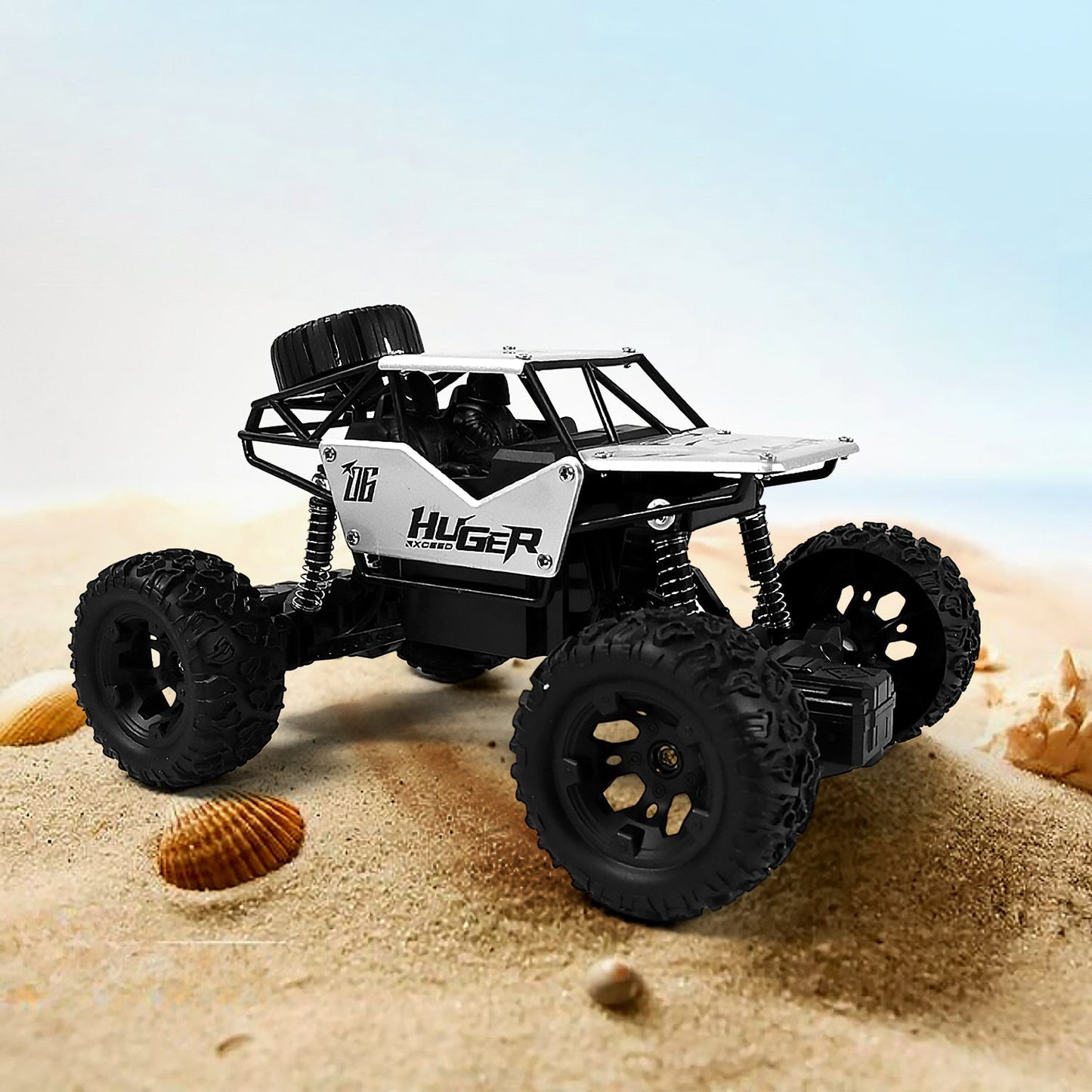 Rock Crawler Monster RC Truck All Terrain Stunt Racing Car Rechargeable Indoor/Outdoor Toy Car