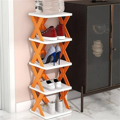 Sleek, Sturdy DIY 5-Layer Shoe Rack – Space-Saving, Waterproof & Easy Assembly for Just ₹399!