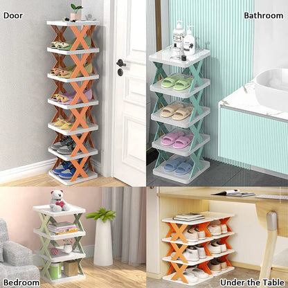 Sleek, Sturdy DIY 5-Layer Shoe Rack – Space-Saving, Waterproof & Easy Assembly for Just ₹399!