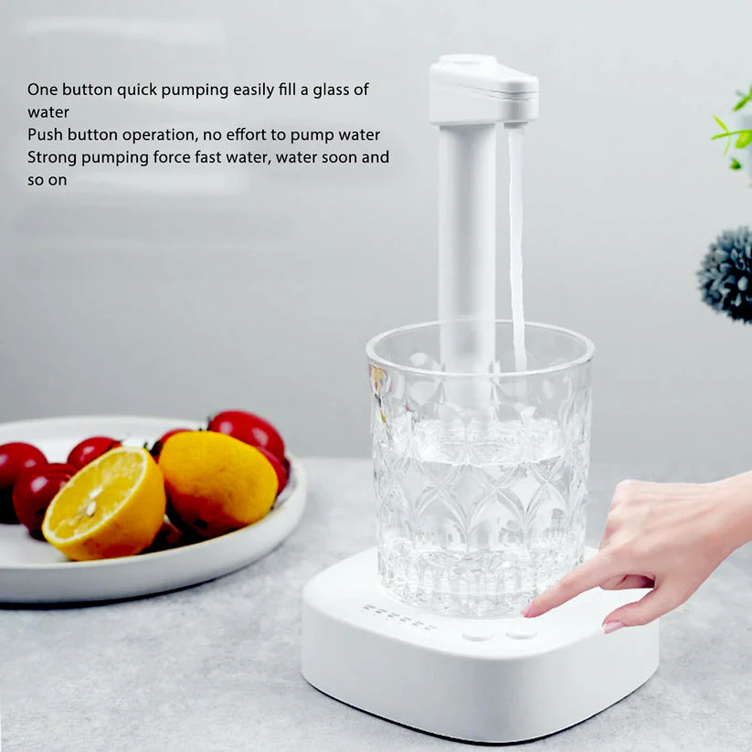 USB Charging Desktop Water Dispenser – Smart One Button Operation, Portable Water Pump for Home & Office